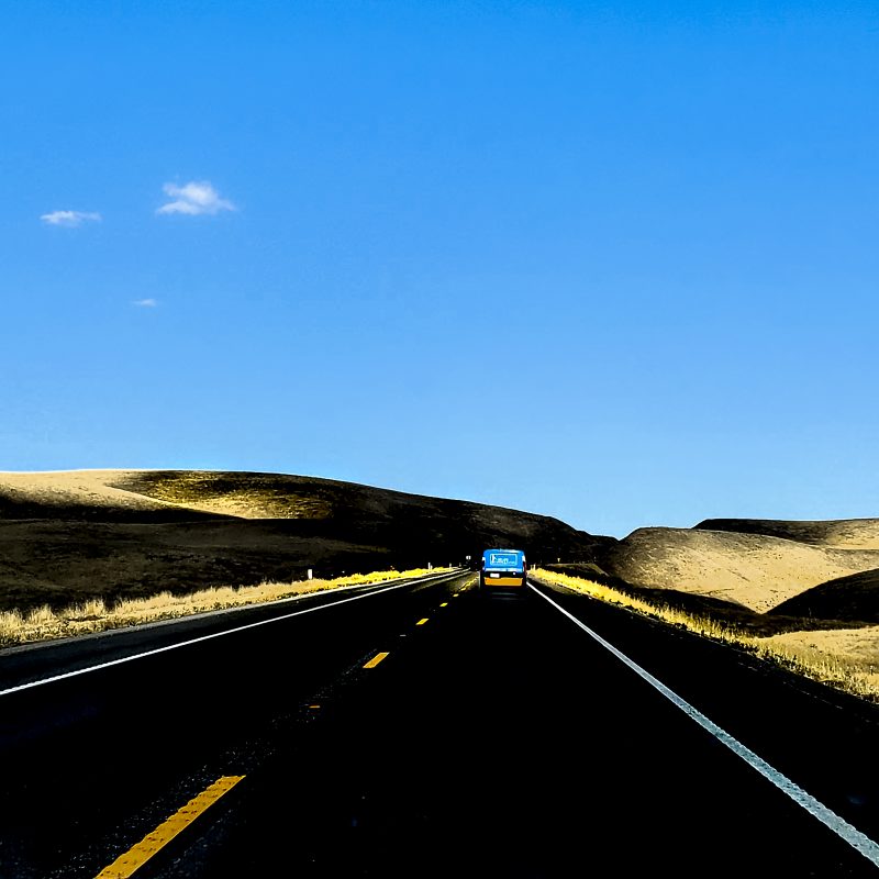 escape - on the road.